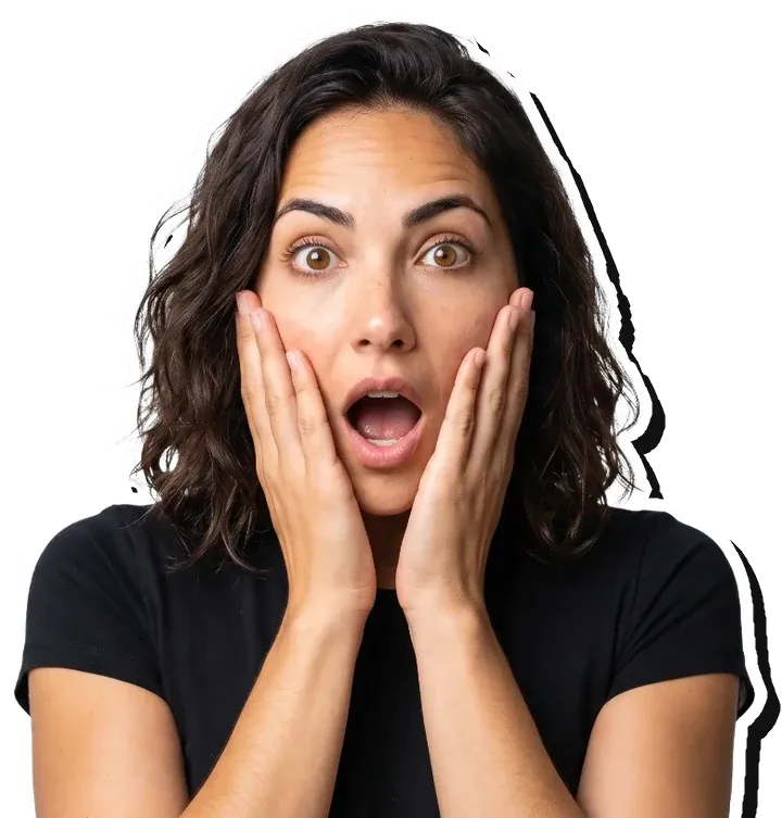 Vic Moreno, surprised